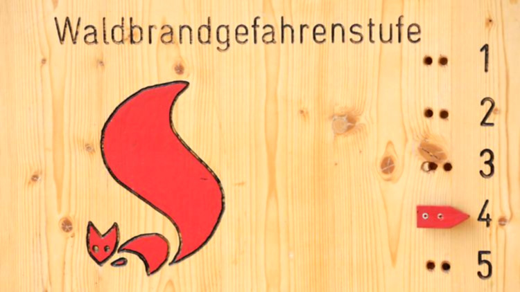 Trockenheit lässt Brandgefahr weiter steigen.